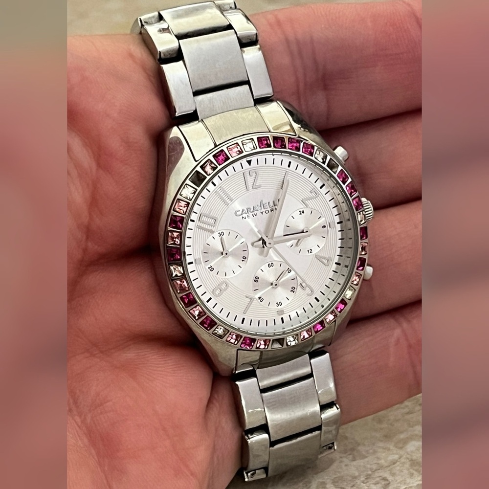 Caravelle New York Women’s Melissa Style Watch 43l172 Silver Color